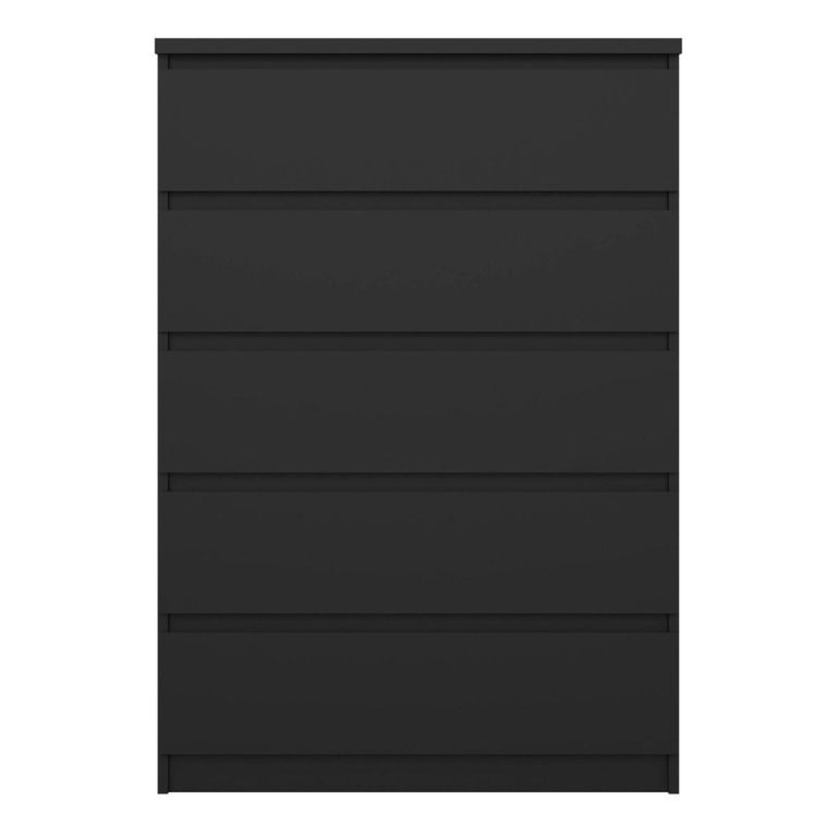 Naia Chest - 5 Drawer - Black