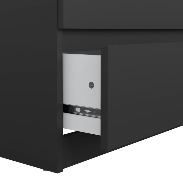Naia Chest - 6 Drawer - Wide - Black