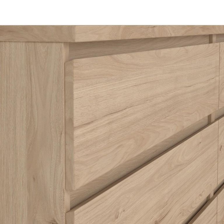 Naia Chest - 6 Drawer - Wide - Oak