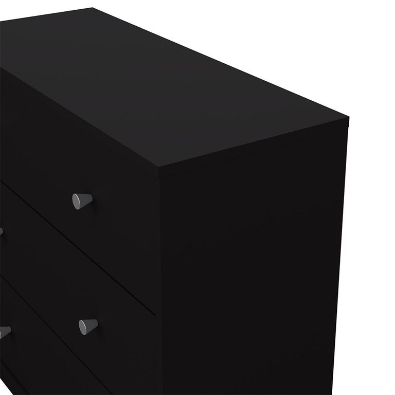 May Chest - 3 Drawer - Small - Black