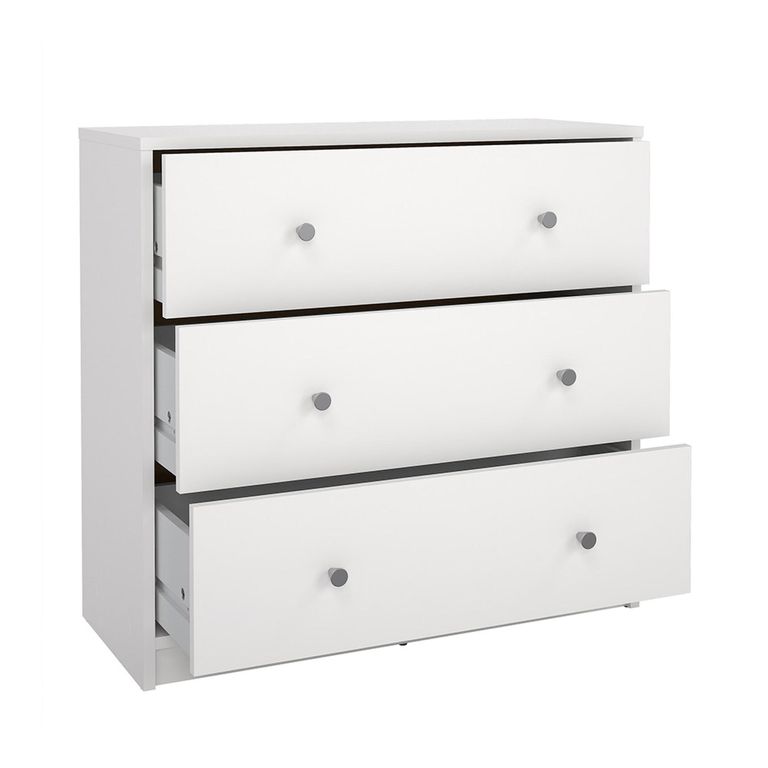 May Chest - 3 Drawer - Small - White