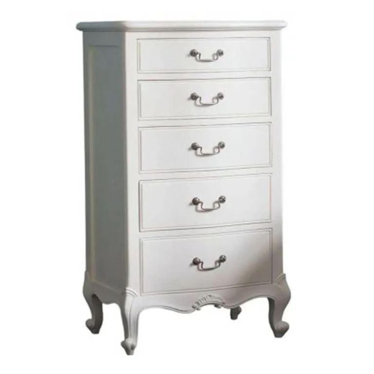 Clearance - Chic Lingerie Chest - 5 Drawer - Vanilla - B21