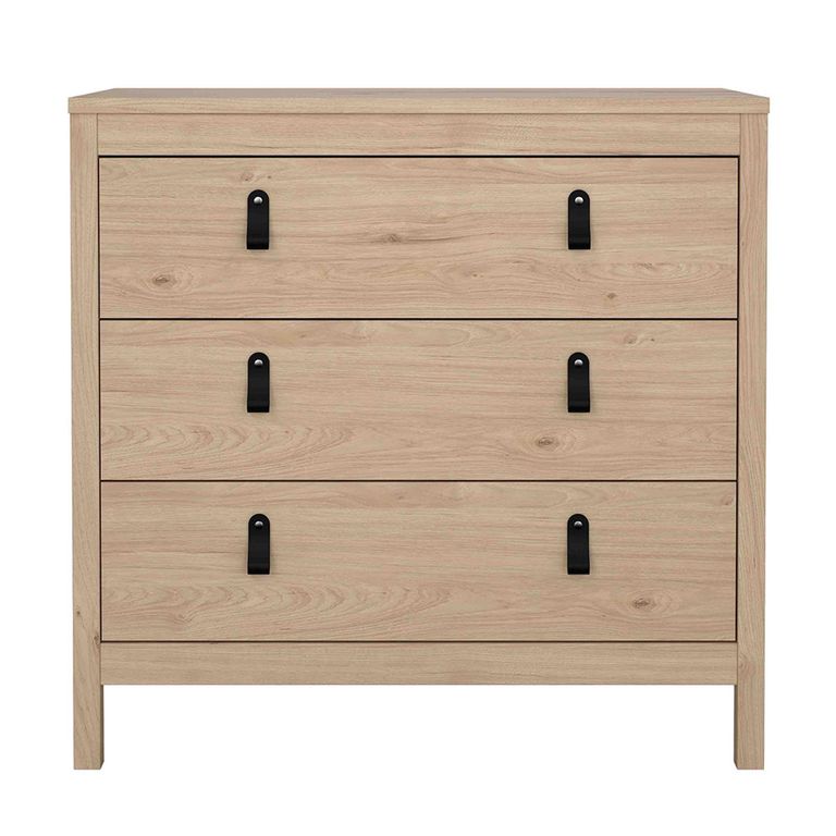 Barcelona Chest - 3 Drawer - Jackson Hickory Oak