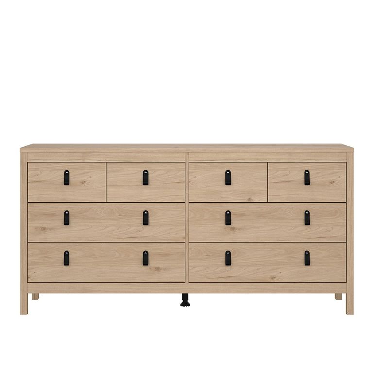 Barcelona Chest - 4+4 Drawer - Jackson Hickory Oak