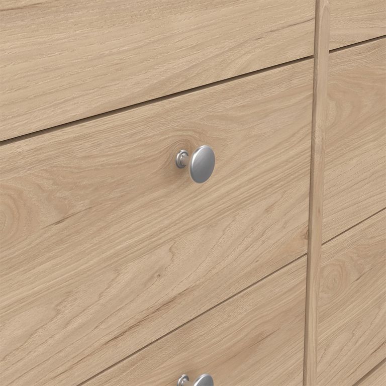Madrid Dresser - 4+4 Drawer - Double - Jackson Hickory Oak