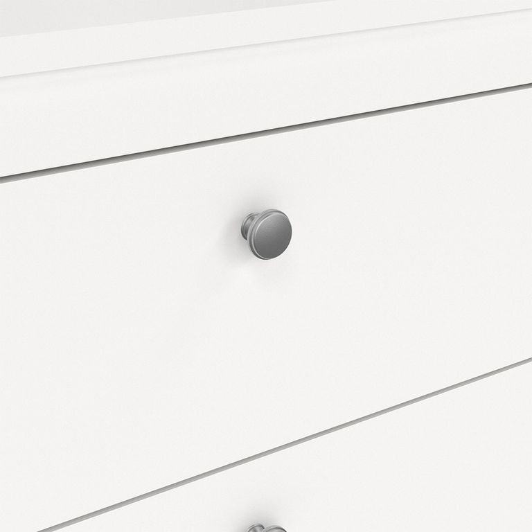 Madrid Chest - 3 Drawer - Small - White