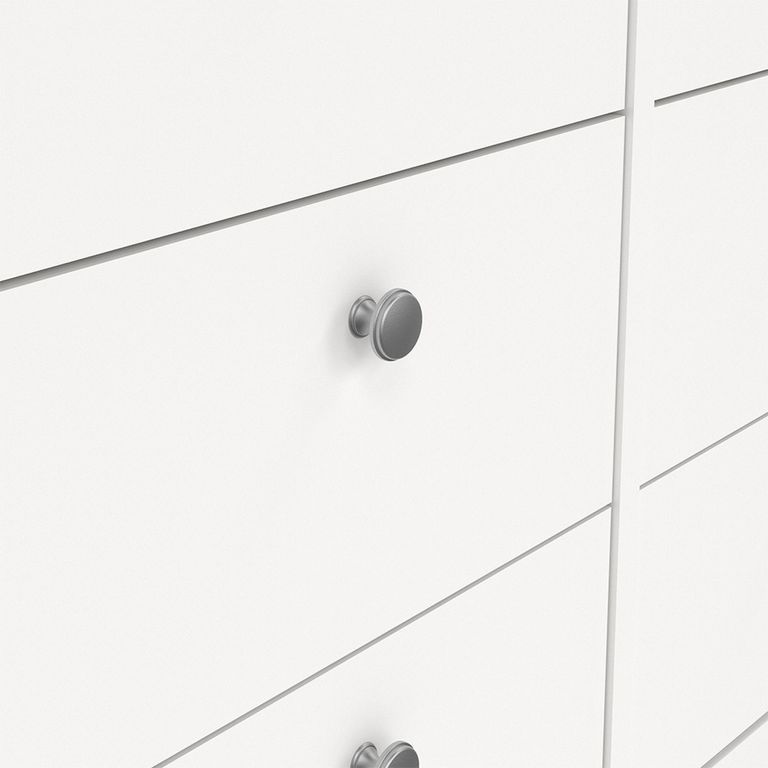Madrid Dresser - 8 Drawer - Wide - White