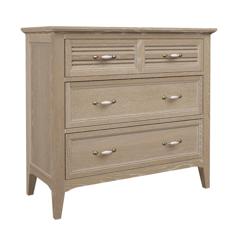 Ennis Chest - 3 Drawer - Natural Matt Lacquered