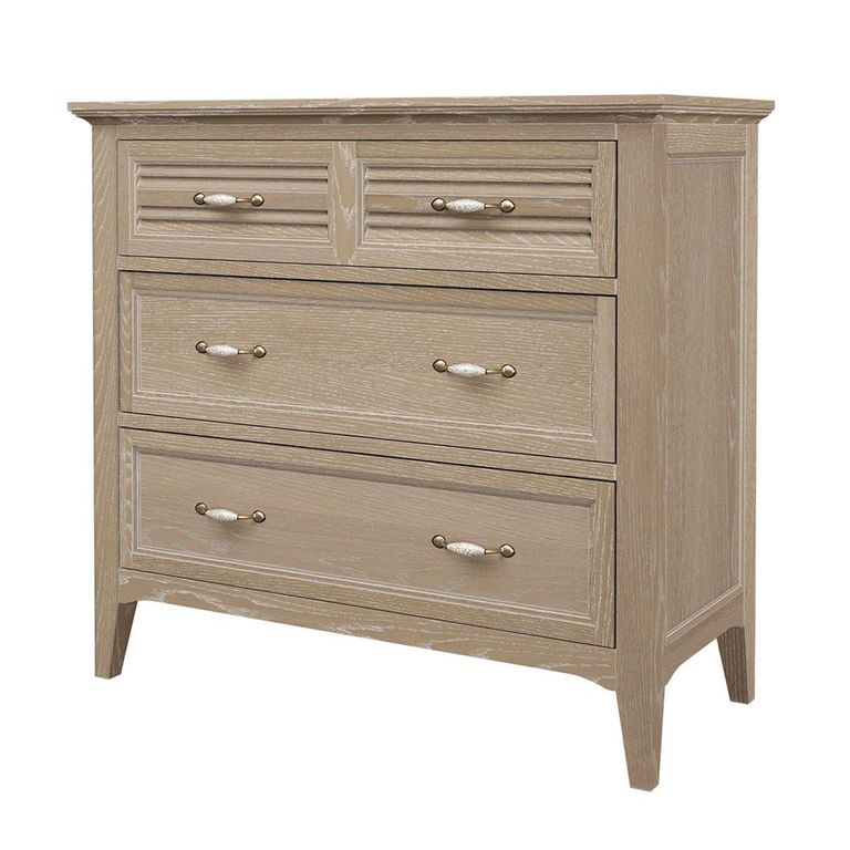 Ennis Chest - 3 Drawer - Natural Matt Lacquered