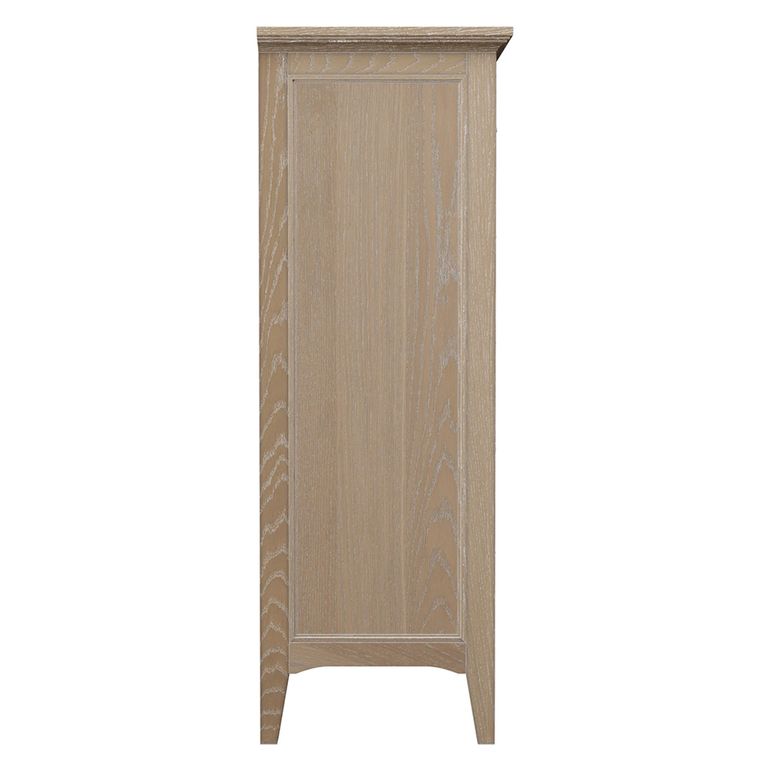 Ennis Chest - 5 Drawer - Tall - Natural Matt Lacquered