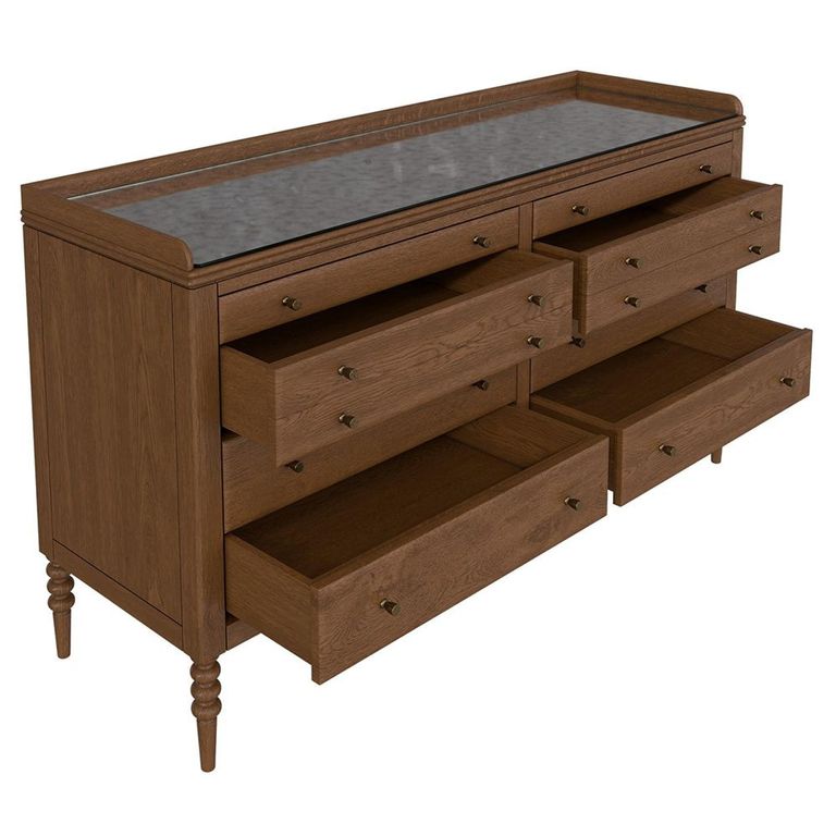 Williamson Chest - 4+4 Drawer - Mid Gloss Lacquered