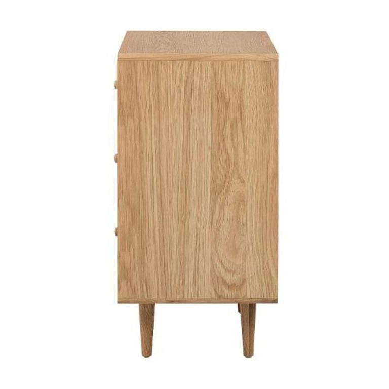 Jenson Oak Chest - 3 Drawer - Small