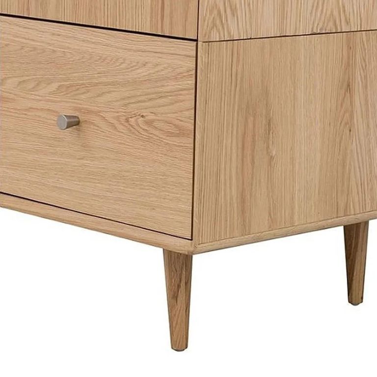 Jenson Oak Chest - 3 Drawer - Small
