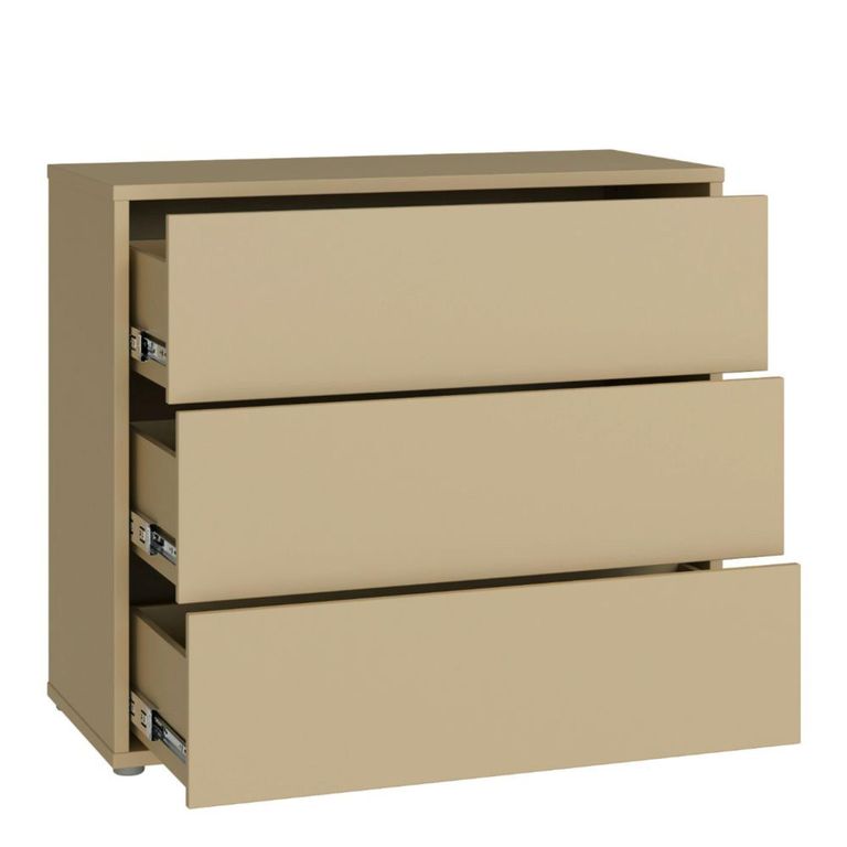 Alice Springs Chest - 3 Drawer - Butter Yellow
