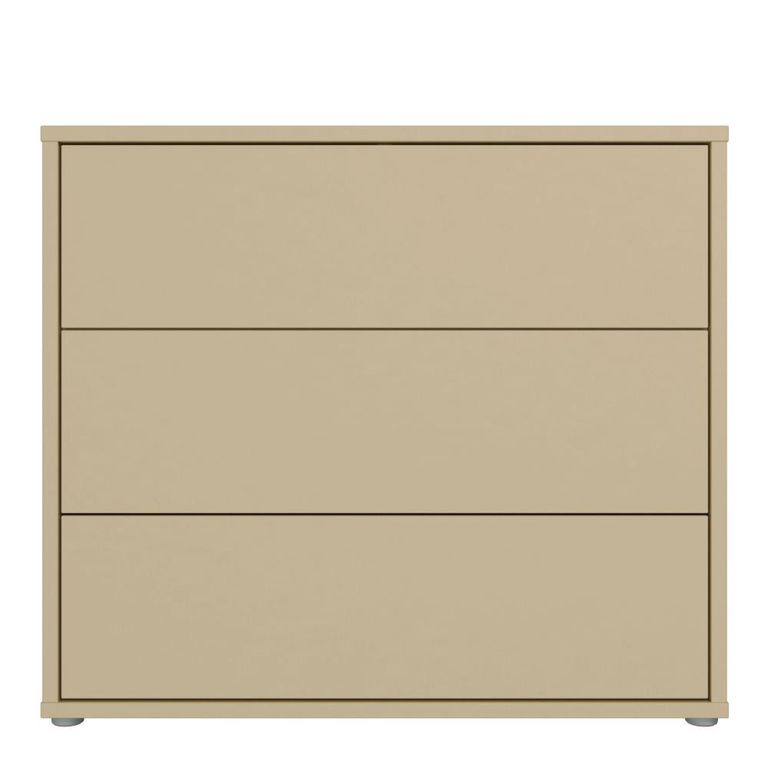Alice Springs Chest - 3 Drawer - Butter Yellow