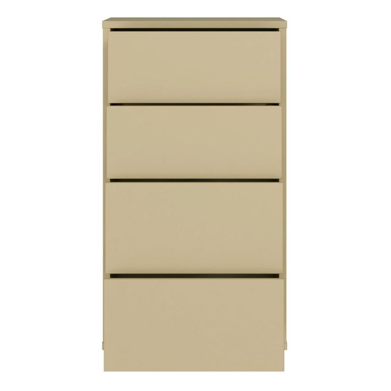 Alice Springs Chest - 4 Drawer - Tall - Butter Yellow