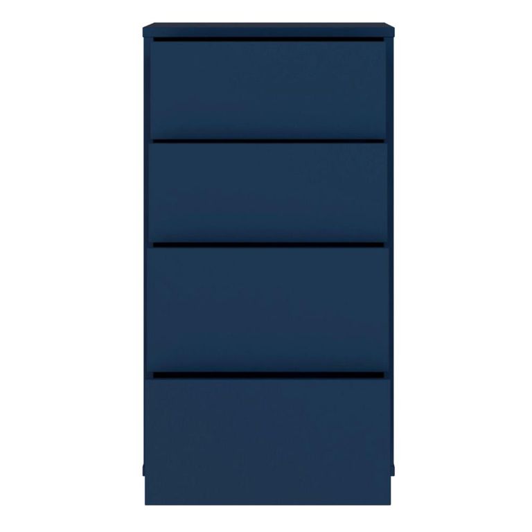 Alice Springs Chest - 4 Drawer - Tall - Night Blue