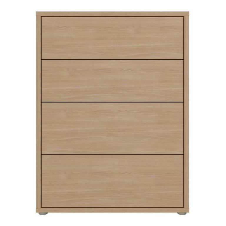 Alice Springs Chest - 4 Drawer - Wide - Elegancia Oak