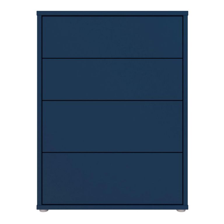 Alice Springs Chest - 4 Drawer - Wide - Night Blue