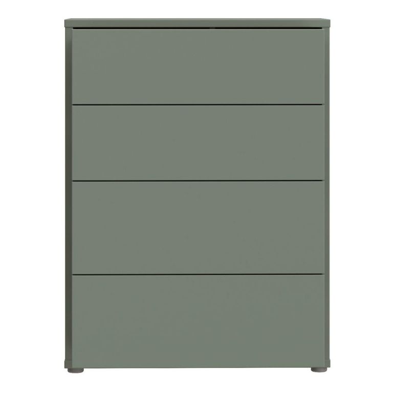 Alice Springs Chest - 4 Drawer - Wide - Sage Green