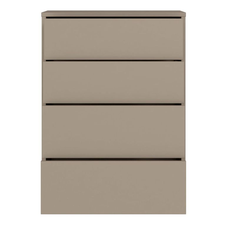 Alice Springs Chest - 4 Drawer - Wide - Taupe