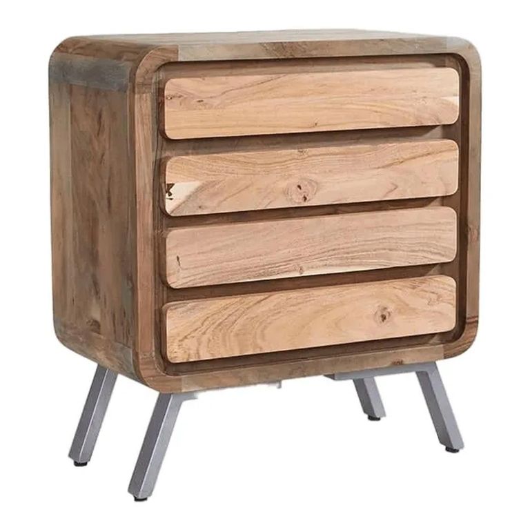 Aspen Chest - 4 Drawer - Industrial - Reclaimed Wood