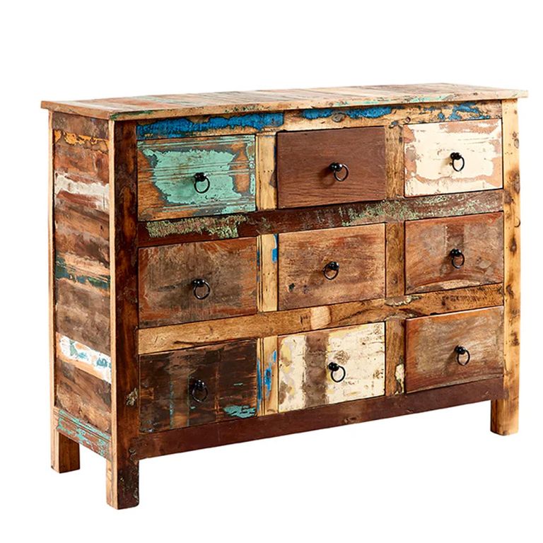 Coastal Chest - 9 Drawer - Reclaimed Wood