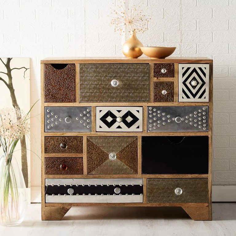 Sorio Chest - Multi Drawer - Reclaimed Wood