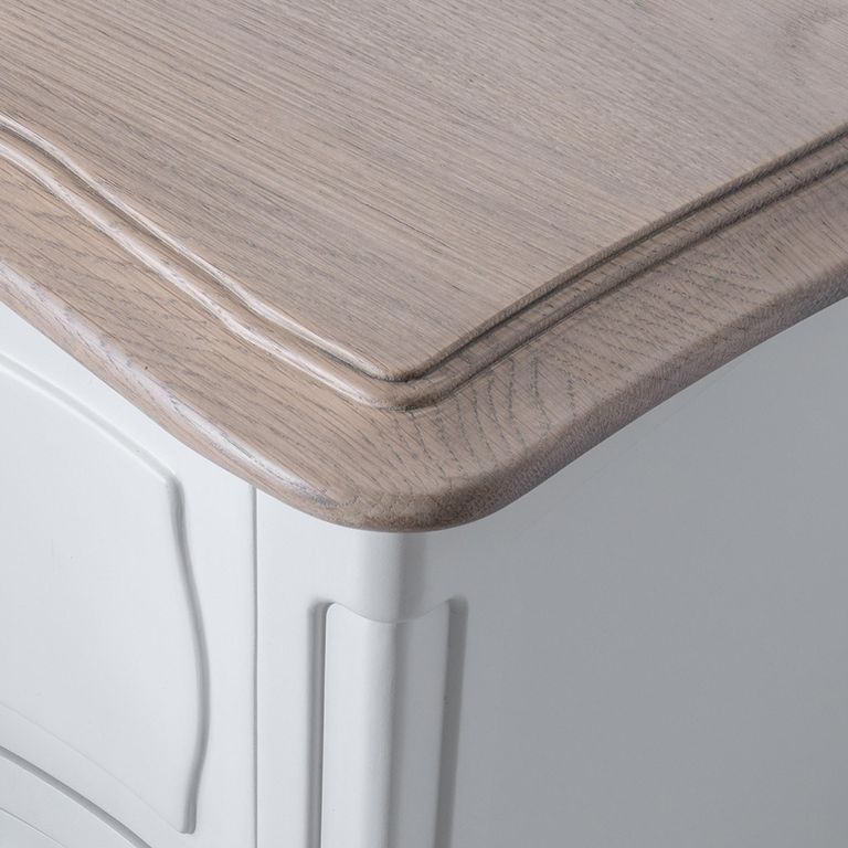 Amelie Chest - 5 Drawer - White