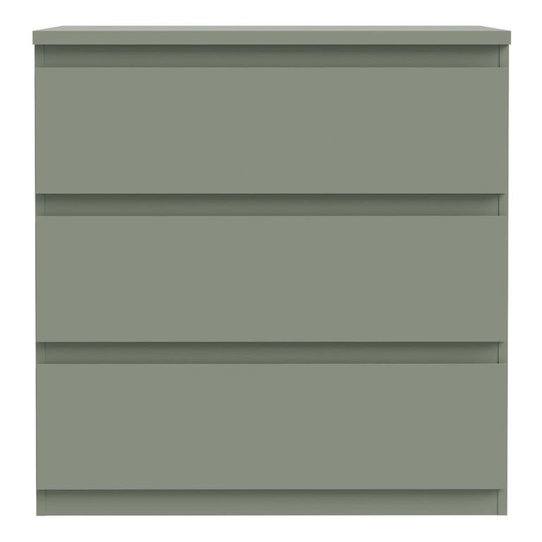 Edmore Chest - 3 Drawer - Wide - Sage Green