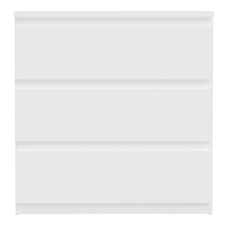 Edmore Chest - 3 Drawer - Wide - White