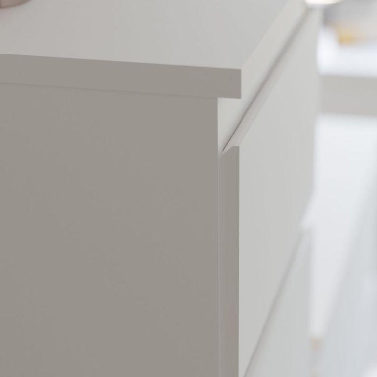 Edmore Chest - 3 Drawer - Wide - White