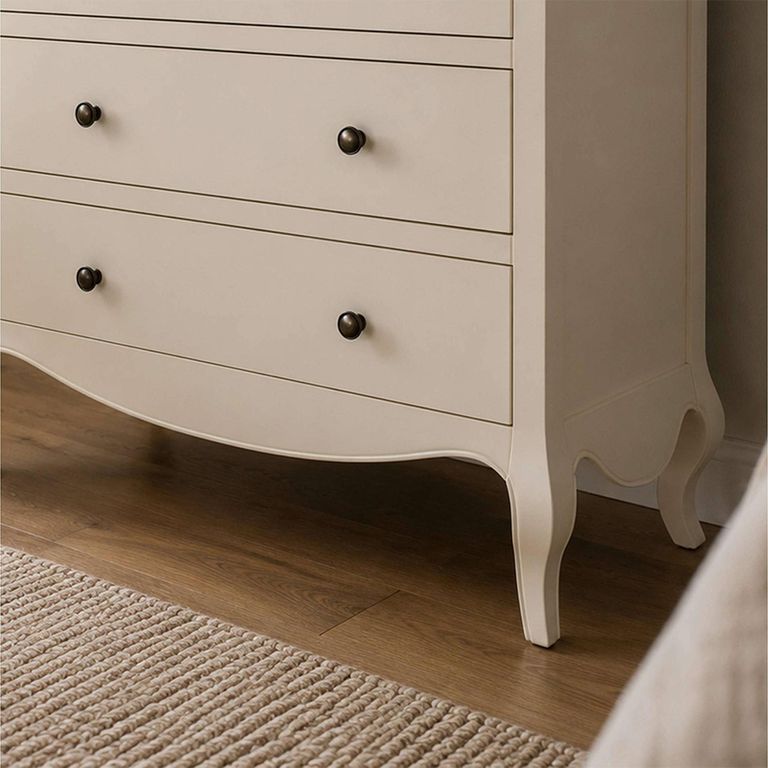 Camille Chest - 4+2 Drawer - French Style - Ivory