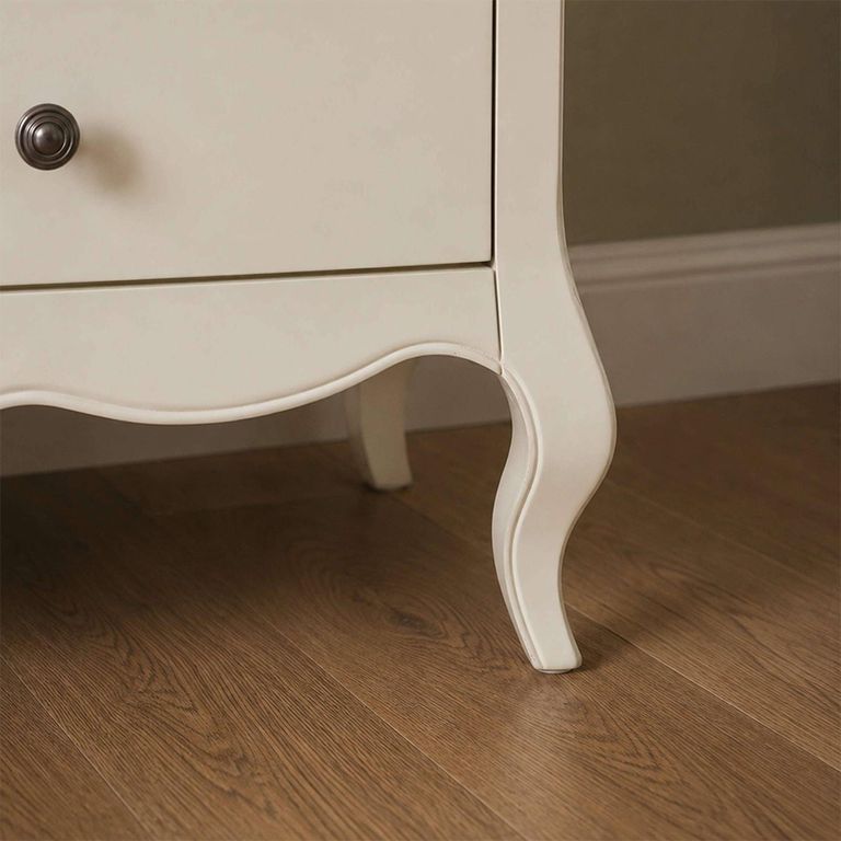 Camille Chest - 6 Drawer - Wide - French Style - Ivory