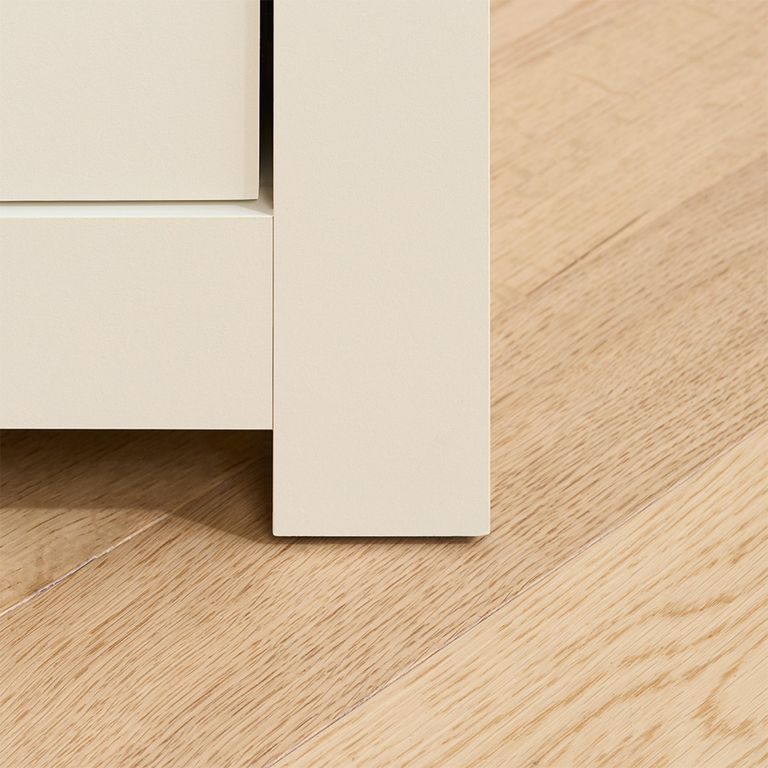 Highgate Chest - Wide - 6 Drawer - Cream Painted