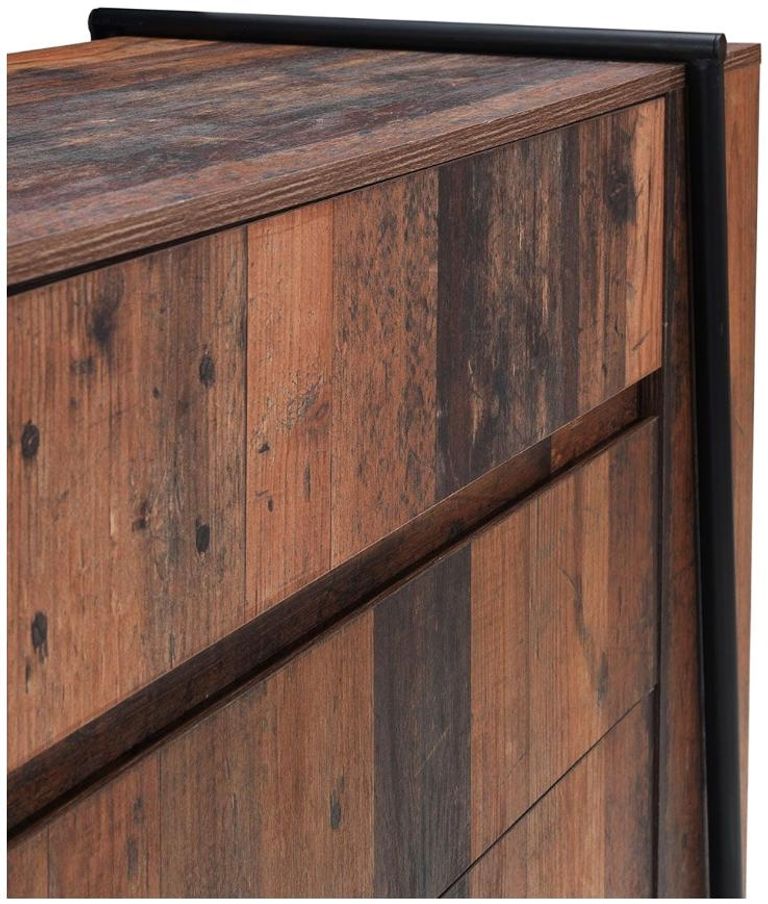 Alpena Rustic Oak 4 Drawer Chest