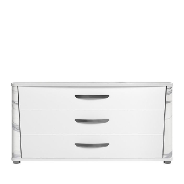 Anna Dresser - 3 Drawer - White
