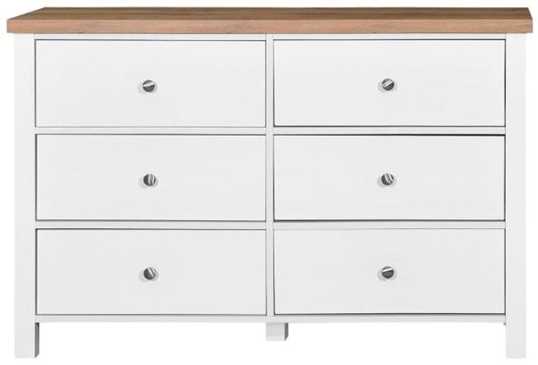 Arthur White 6 Drawer Wide Chest