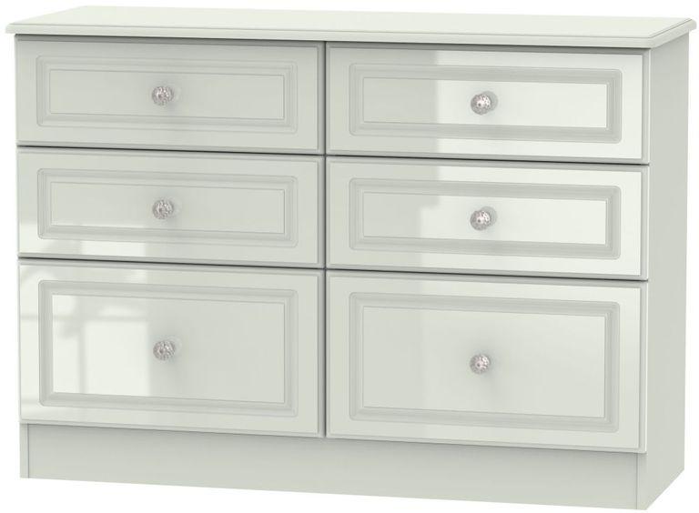 Balmoral Cashmere 6 Drawer Midi Chest