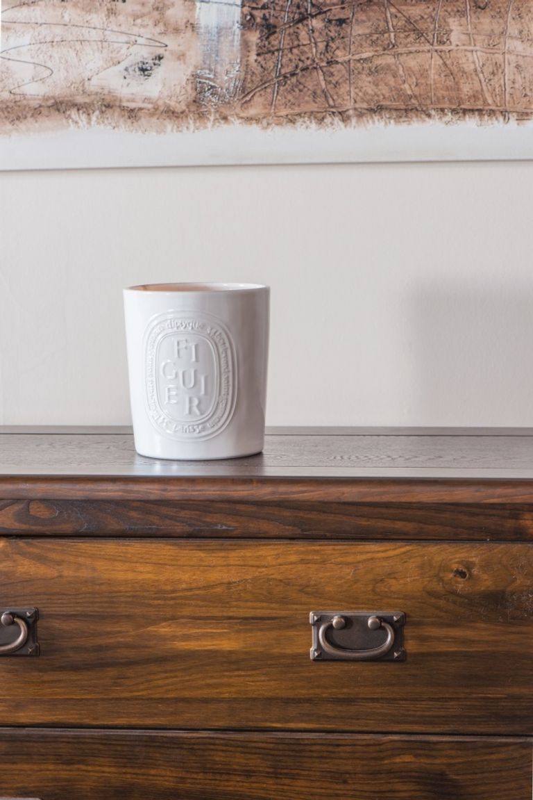 Boston Dark Wood 4 Drawer Chest