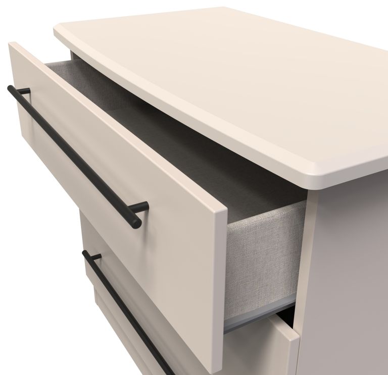 Beverley Cashmere 3 Drawer Small Chest