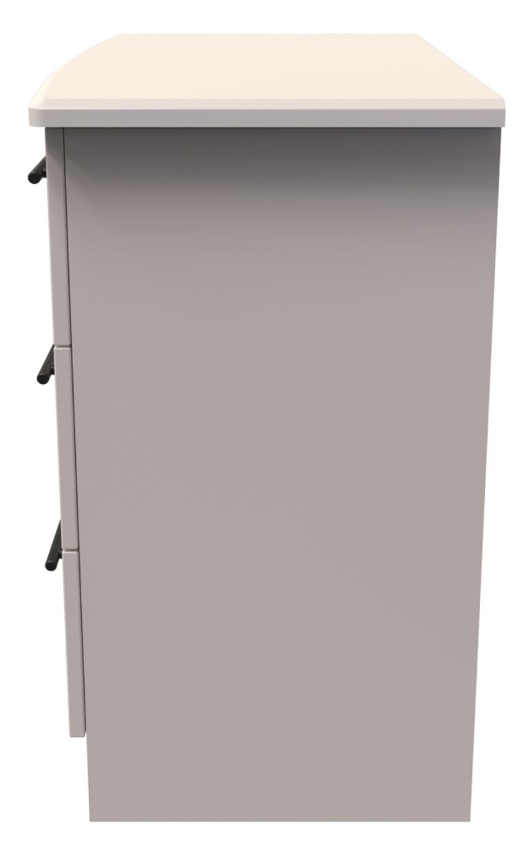 Beverley Cashmere 3 Drawer Small Chest