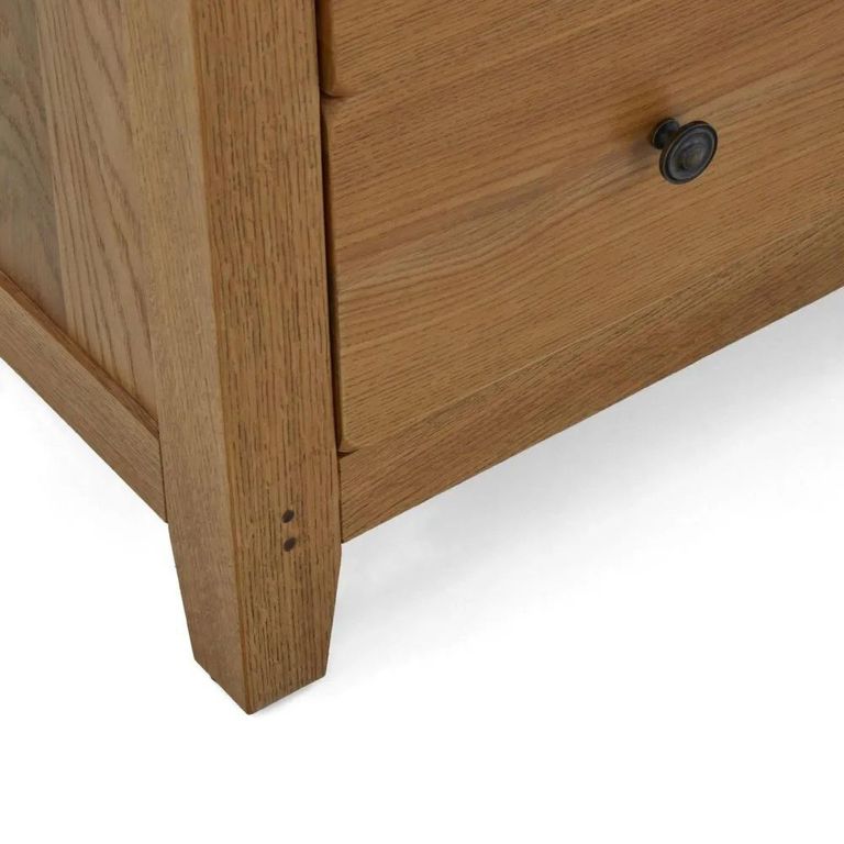 Burford Chest - 2+4 Drawer - Oak