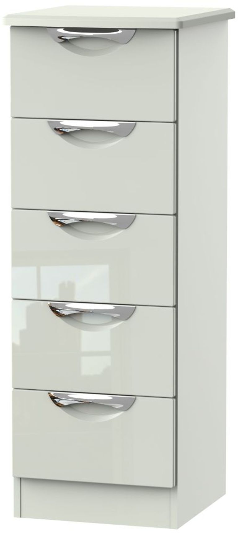 Camden Cashmere 5 Drawer Narrow Chest