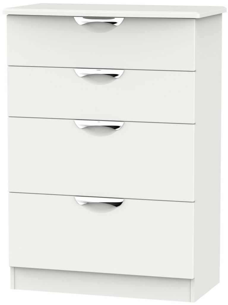 Camden Grey 4 Drawer Deep Chest