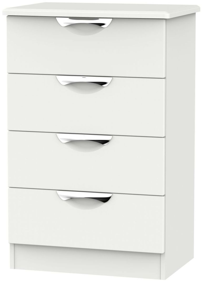 Camden Grey 4 Drawer Midi Chest