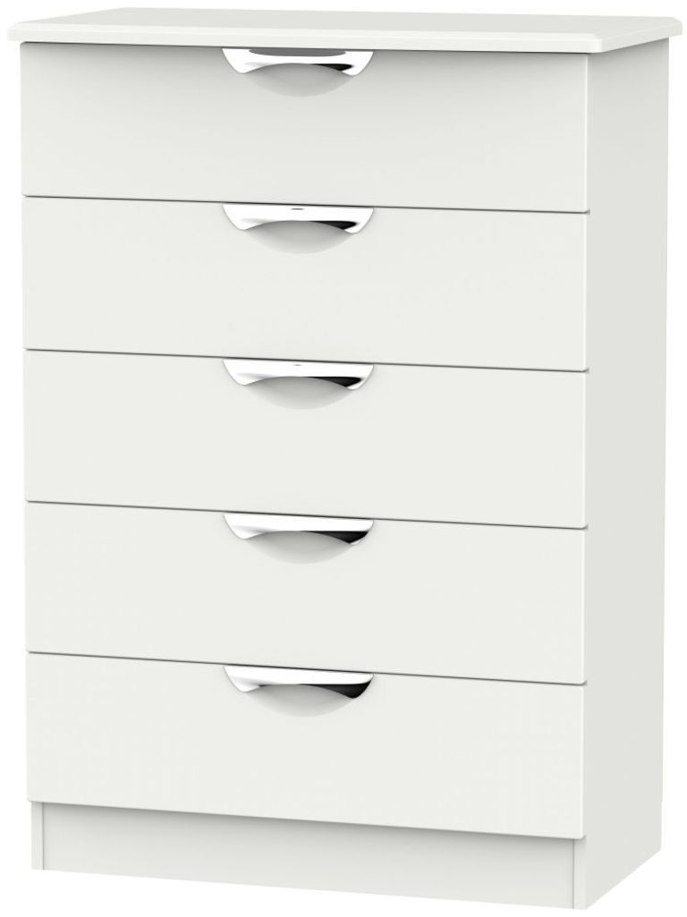 Camden Grey 5 Drawer Chest