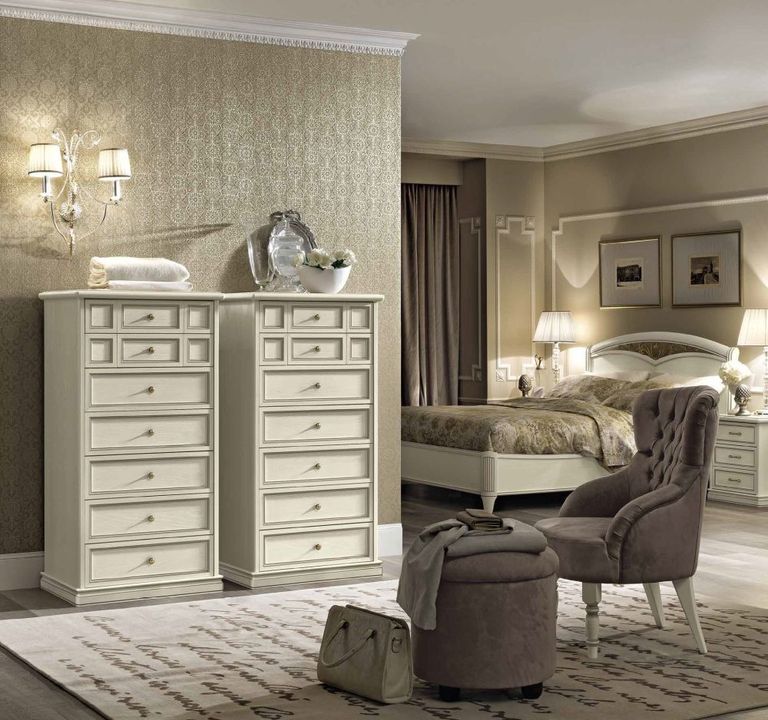 Nostalgia Chest - 7 Drawer - Tall - Bianco Antico