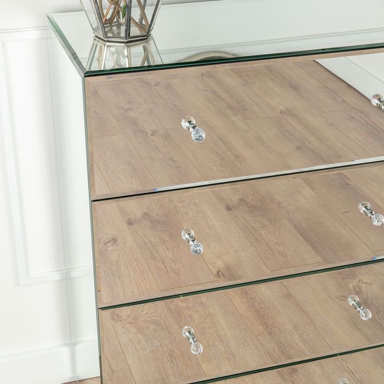 Chelsea Mirrored 4 Drawer Chest