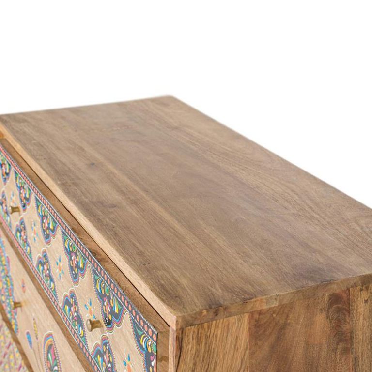 Chieti Chest - Mango Wood - Painted - 3 Drawer